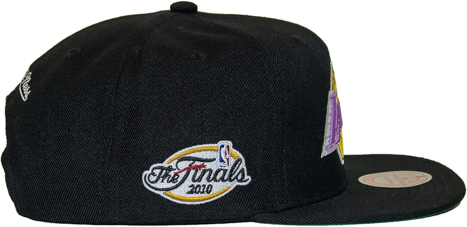 Mitchell & Ness Men's Los Angeles Lakers NBA Top Spot Snapback Hat