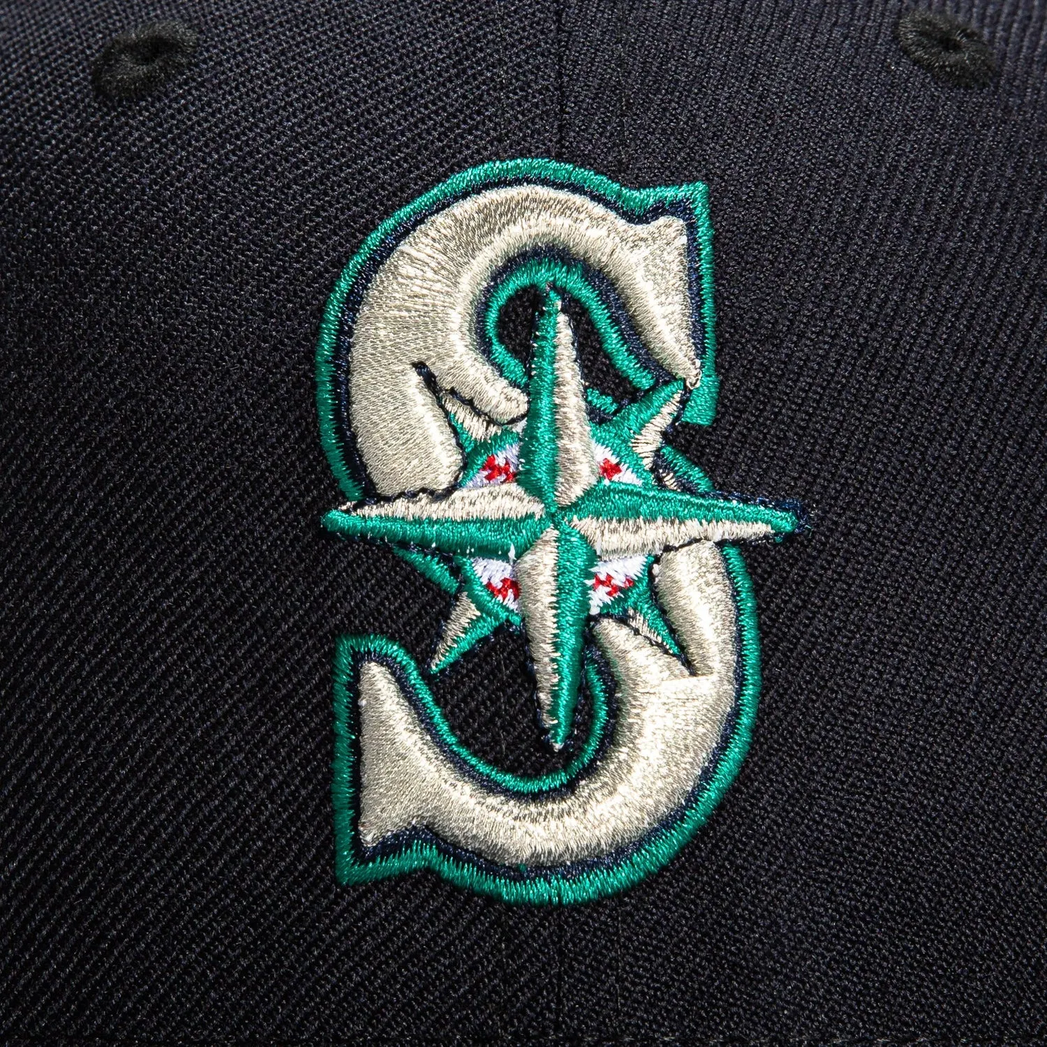New Era 59Fifty Retro On-Field Seattle Mariners Game Hat  - Navy