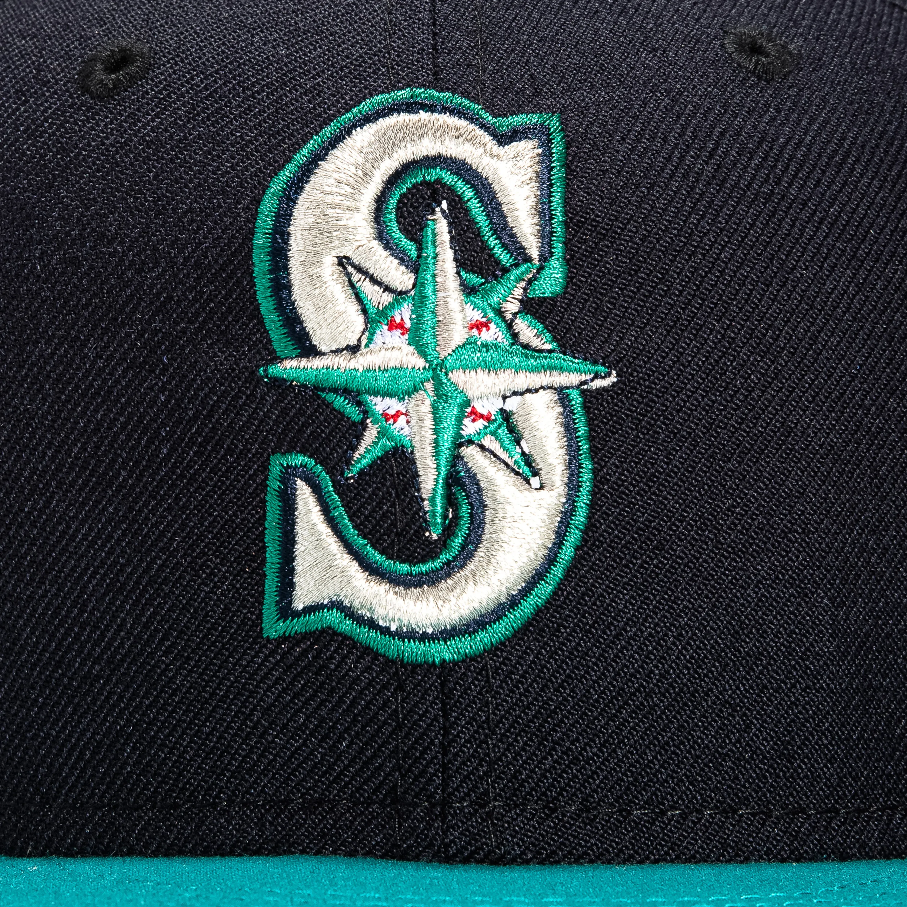 New Era 59Fifty Retro On-Field Seattle Mariners Hat -  Navy, Teal