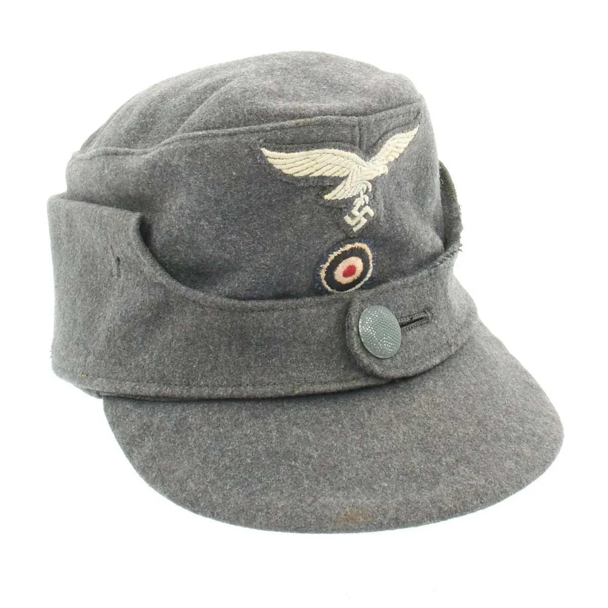 Original German Luftwaffe M42 Field Cap Dated 1942 - Size 56