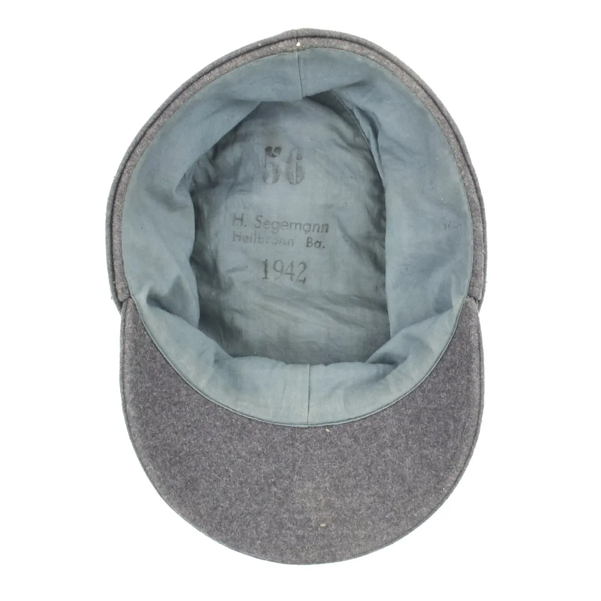 Original German Luftwaffe M42 Field Cap Dated 1942 - Size 56