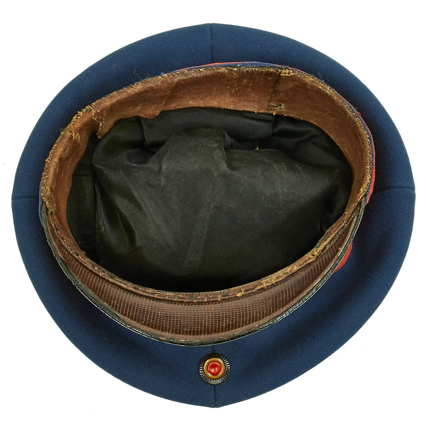 Original German WWI Prussian Officer Visor Cap