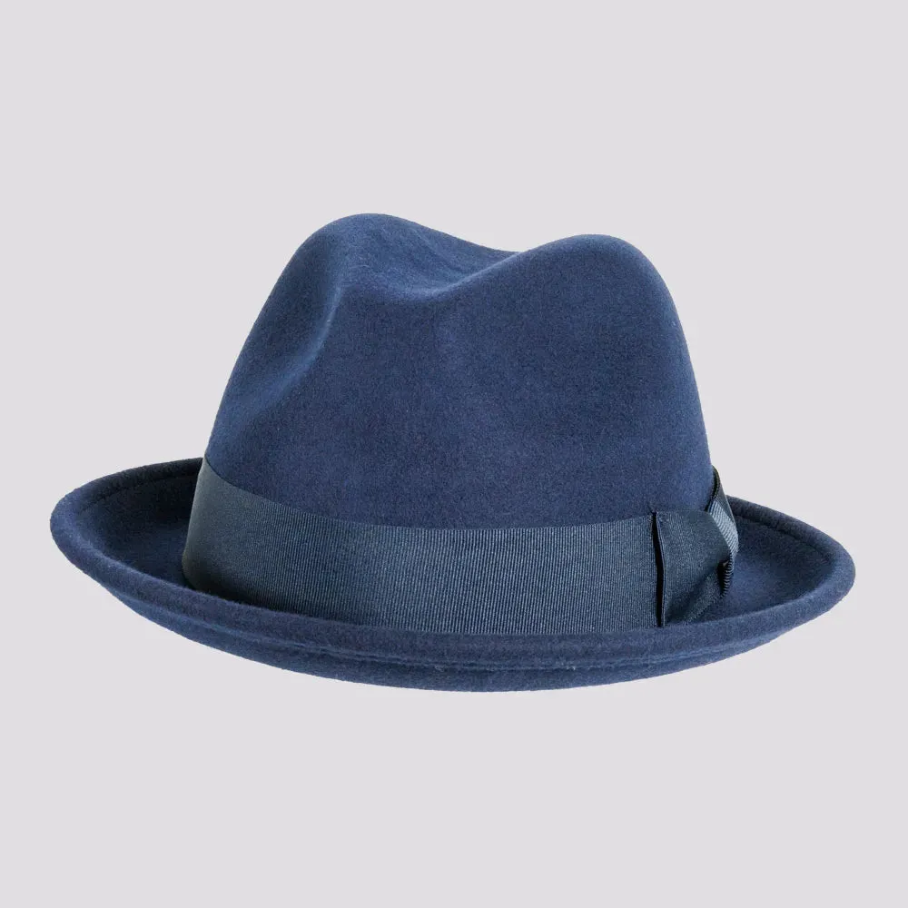 Pablo 2.0 | Womens Wool Felt Pinch Front Fedora Hat