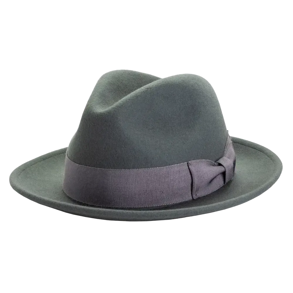 Pablo 2.0 | Womens Wool Felt Pinch Front Fedora Hat