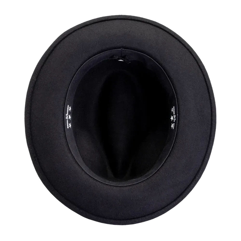 Pablo 2.0 | Womens Wool Felt Pinch Front Fedora Hat