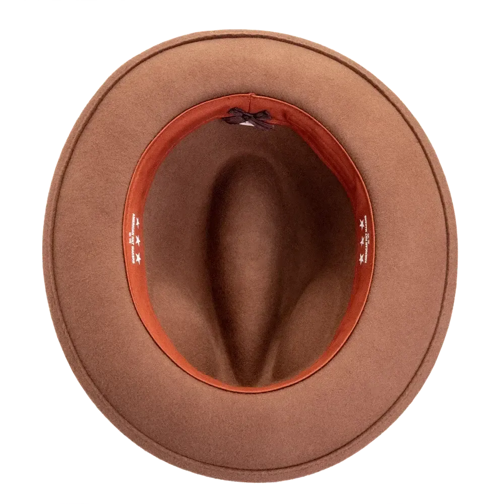 Pablo 2.0 | Womens Wool Felt Pinch Front Fedora Hat