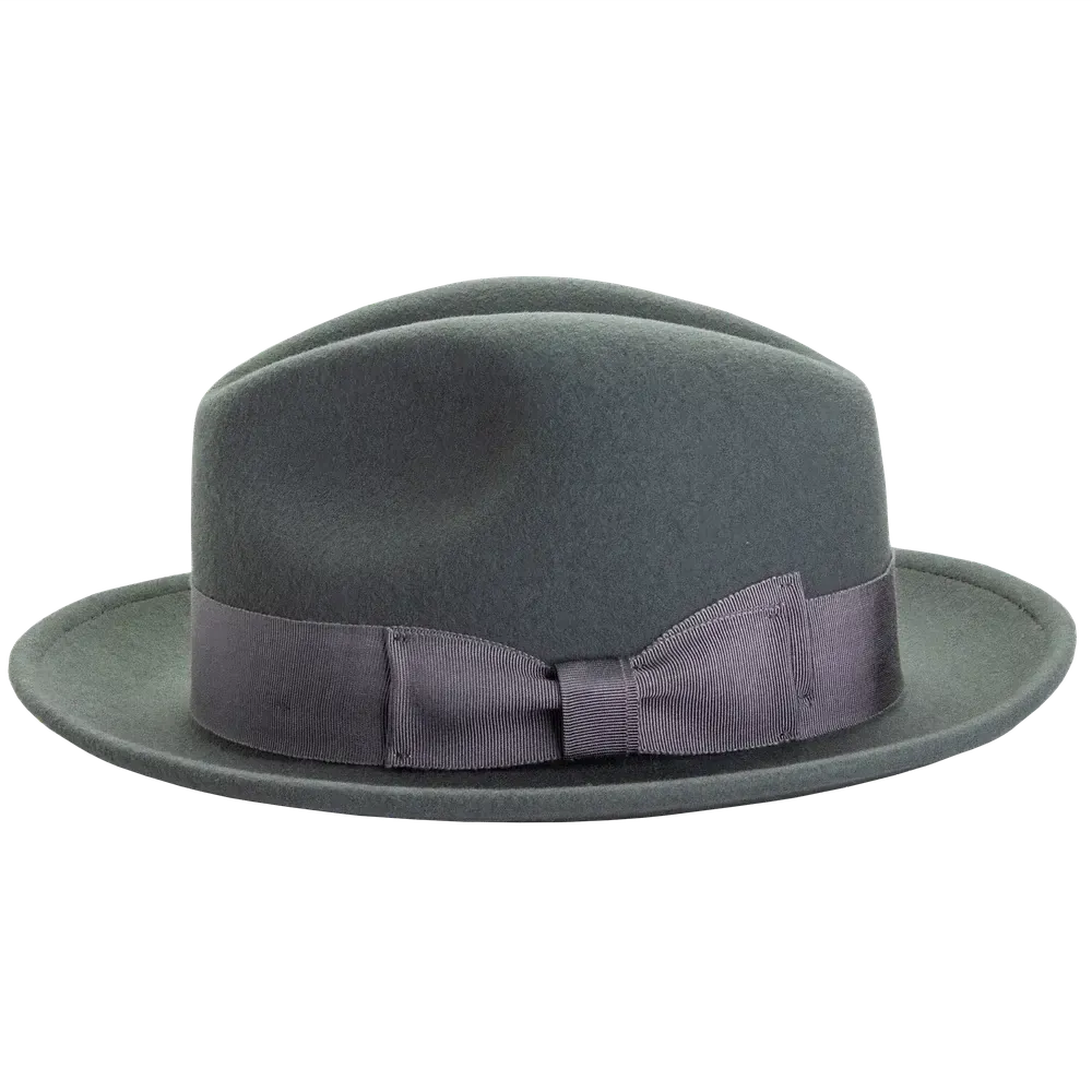 Pablo 2.0 | Womens Wool Felt Pinch Front Fedora Hat