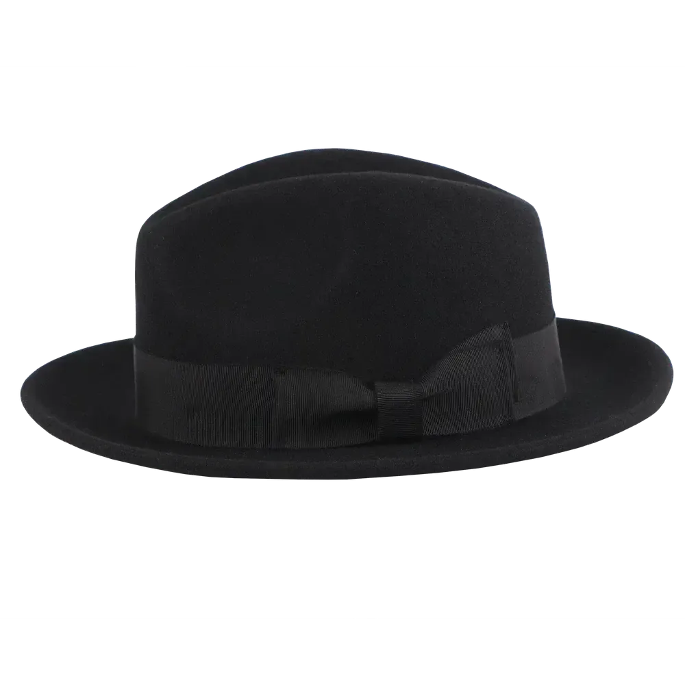 Pablo 2.0 | Womens Wool Felt Pinch Front Fedora Hat