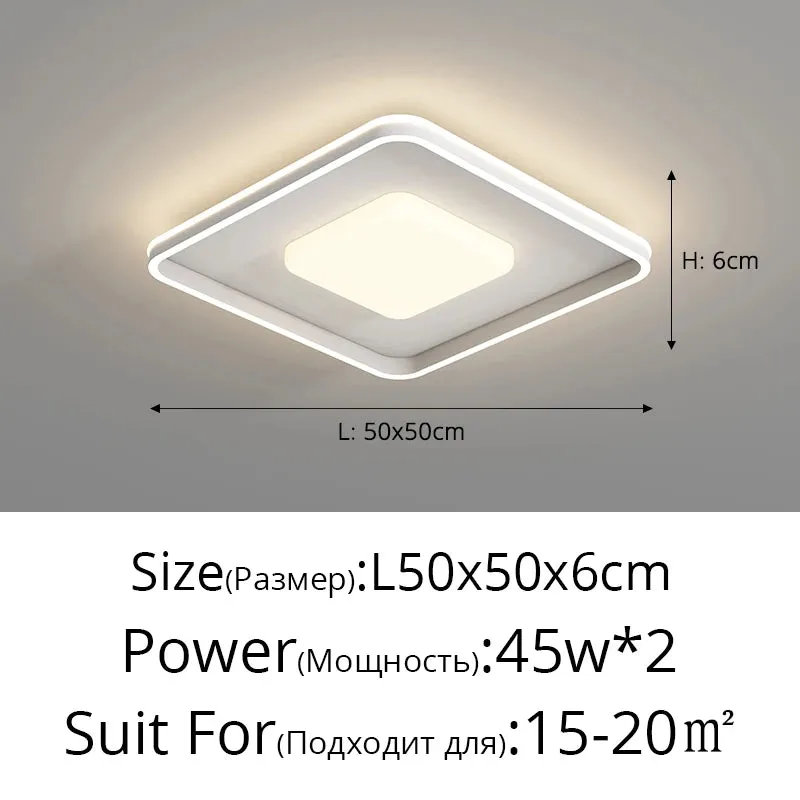 QIYI Ceiling / Pendant Lights Multi-Shape Up And Down Glow Lamps Modern LED Lights
