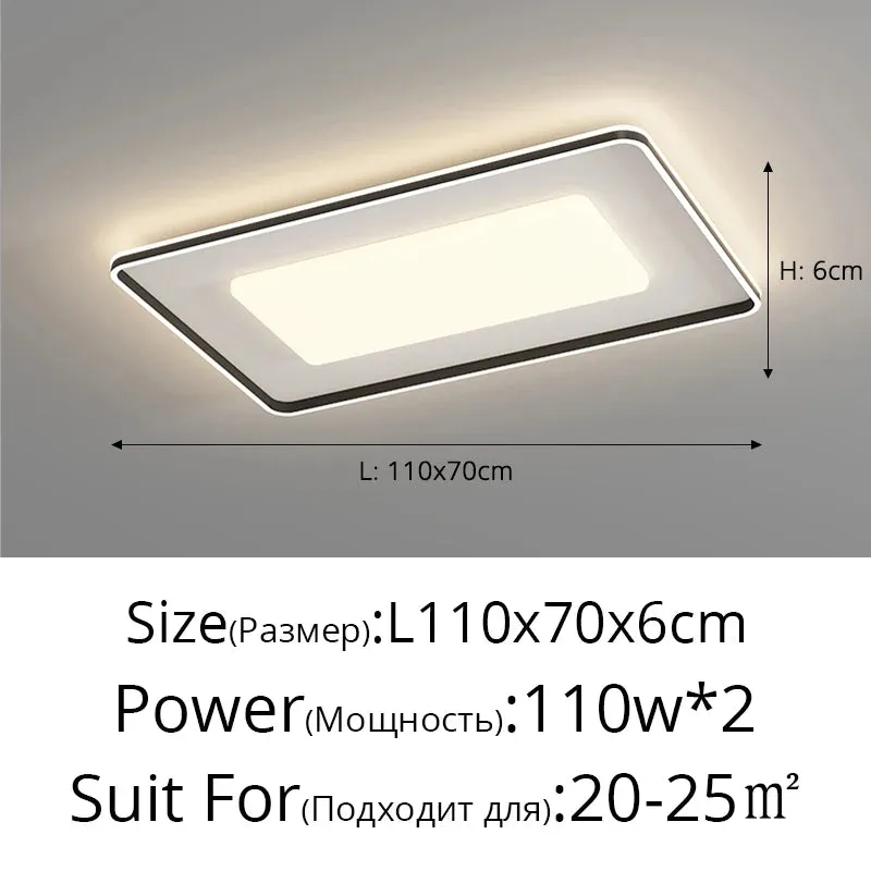 QIYI Ceiling / Pendant Lights Multi-Shape Up And Down Glow Lamps Modern LED Lights