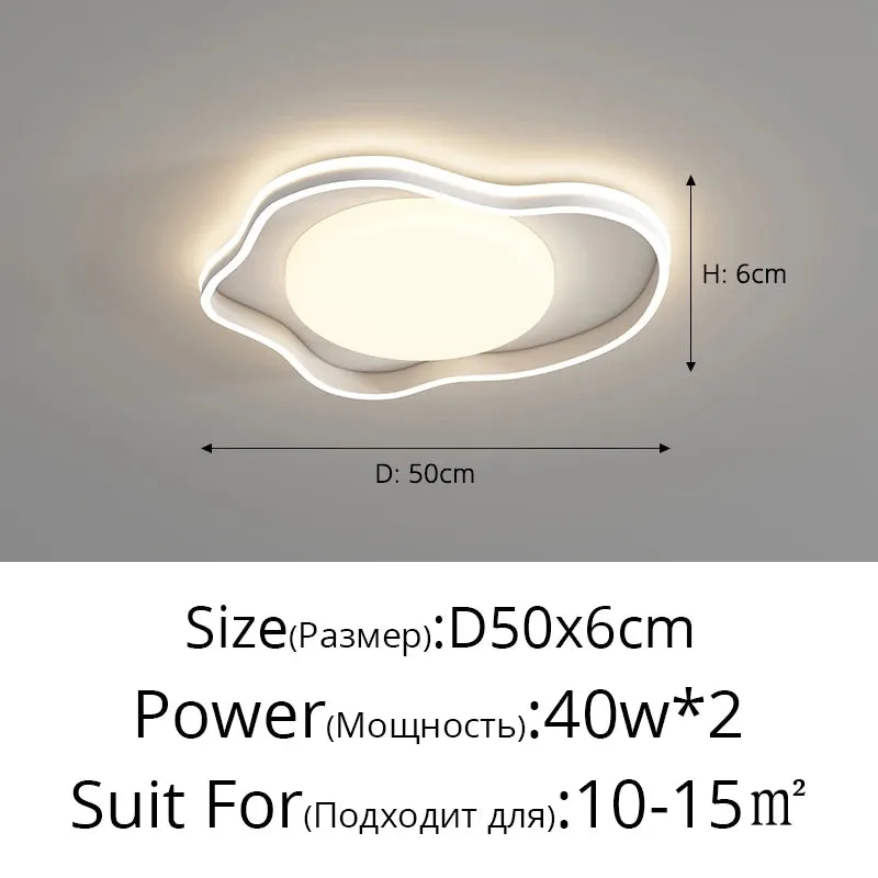 QIYI Ceiling / Pendant Lights Multi-Shape Up And Down Glow Lamps Modern LED Lights