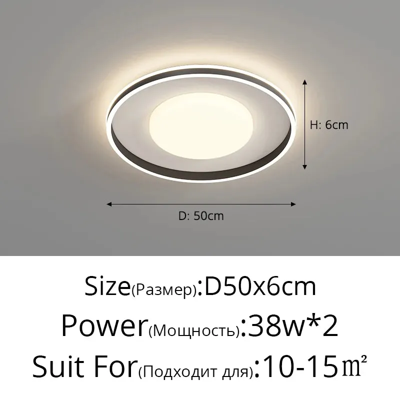 QIYI Ceiling / Pendant Lights Multi-Shape Up And Down Glow Lamps Modern LED Lights