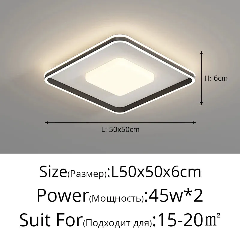 QIYI Ceiling / Pendant Lights Multi-Shape Up And Down Glow Lamps Modern LED Lights