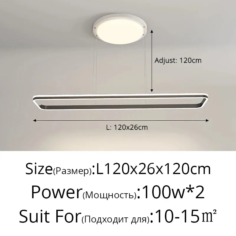 QIYI Ceiling / Pendant Lights Multi-Shape Up And Down Glow Lamps Modern LED Lights