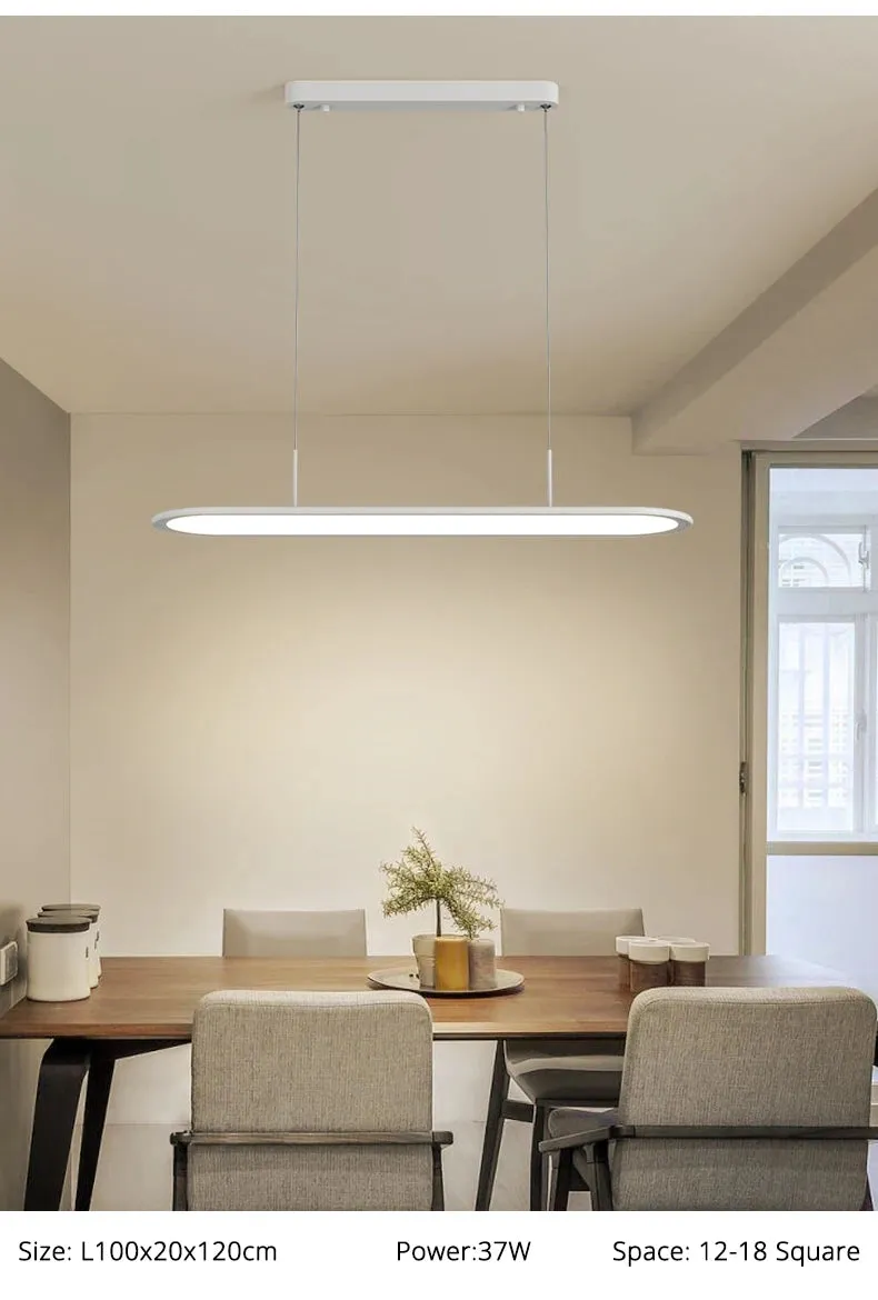 QIYI Sime White / black Lamp LED Pendant Lights