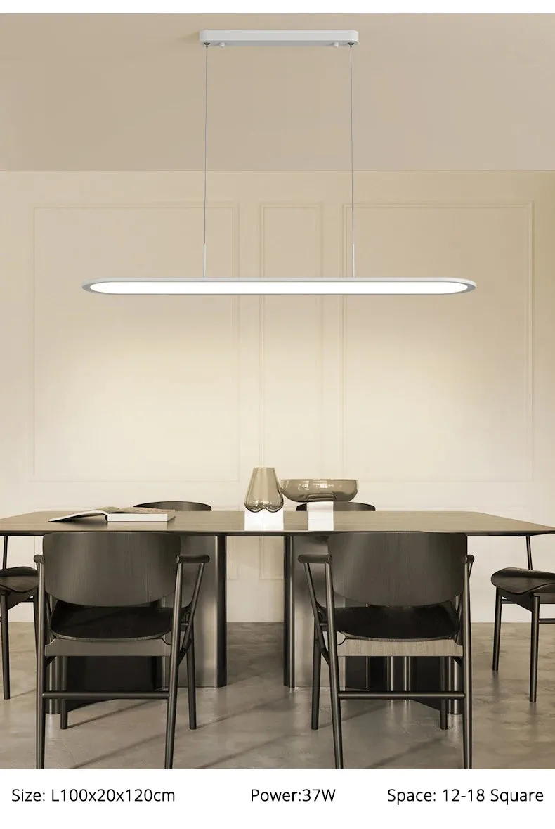 QIYI Sime White / black Lamp LED Pendant Lights