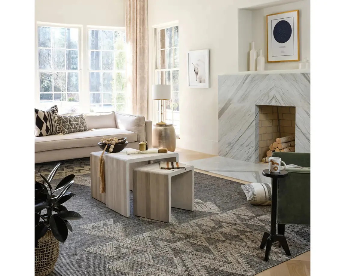 Rize Natural Wool Rug