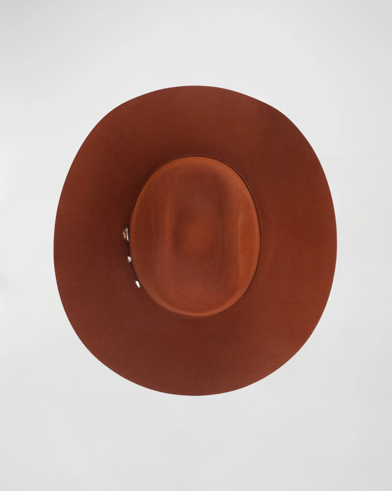 Rustic Rider Felt Cowboy Hat in Silver Belly