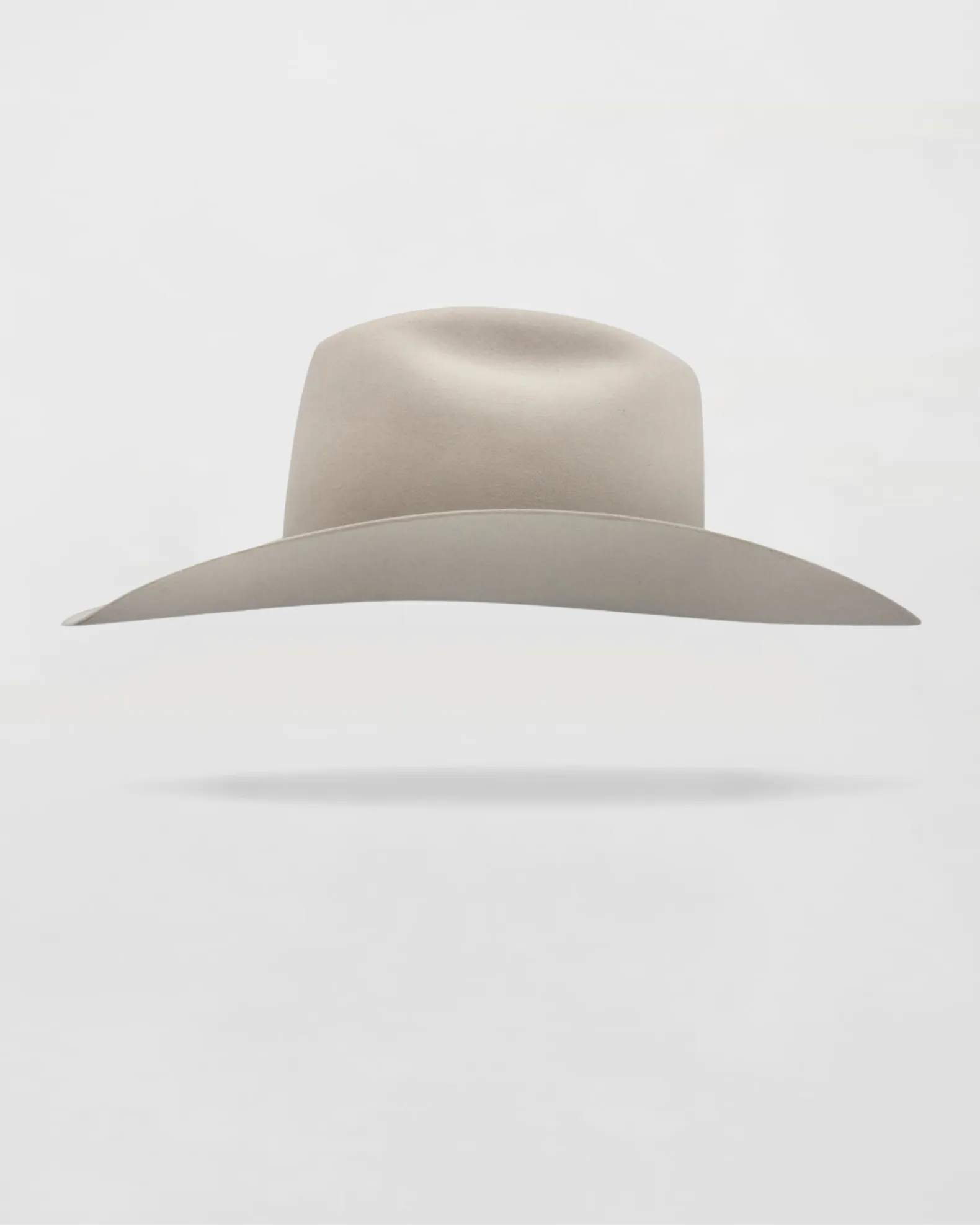 Rustic Rider Felt Cowboy Hat in Silver Belly