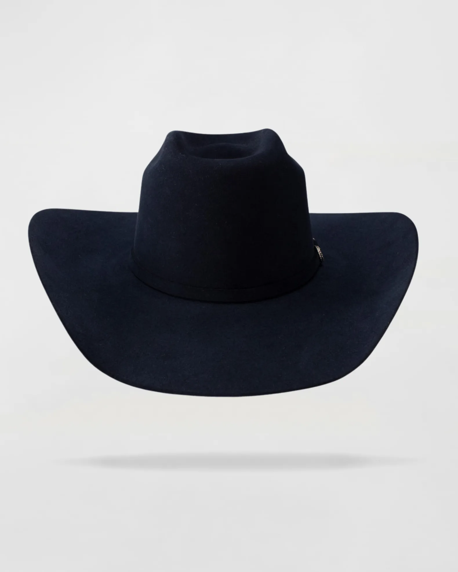 Rustic Rider Felt Cowboy Hat in Silver Belly