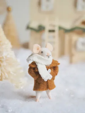 Adorable Snug Sullivan Mouse Christmas Ornament - Charming Holiday Decor