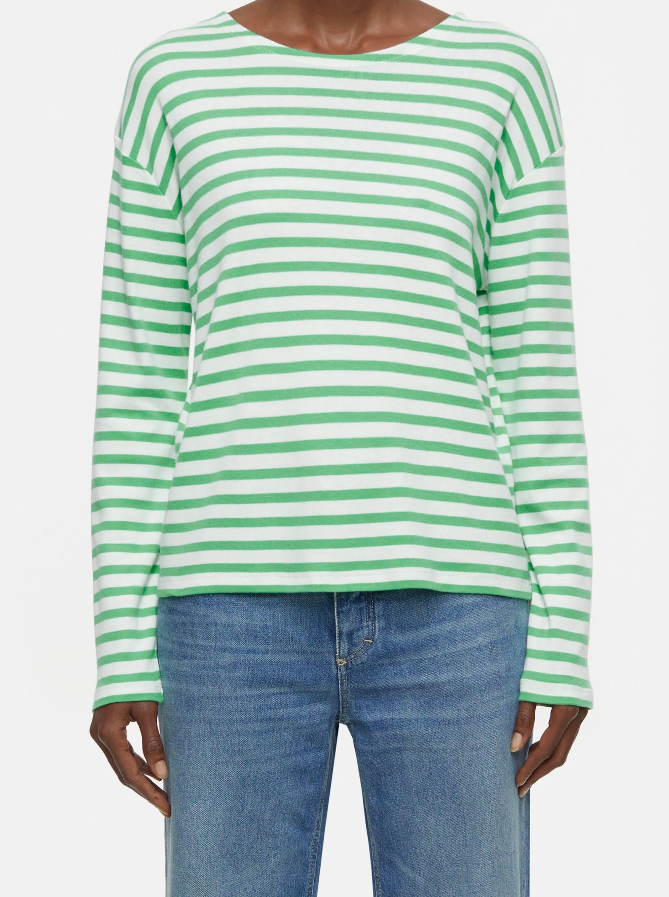 STRIPED LONGSLEEVE | GREEN KICK