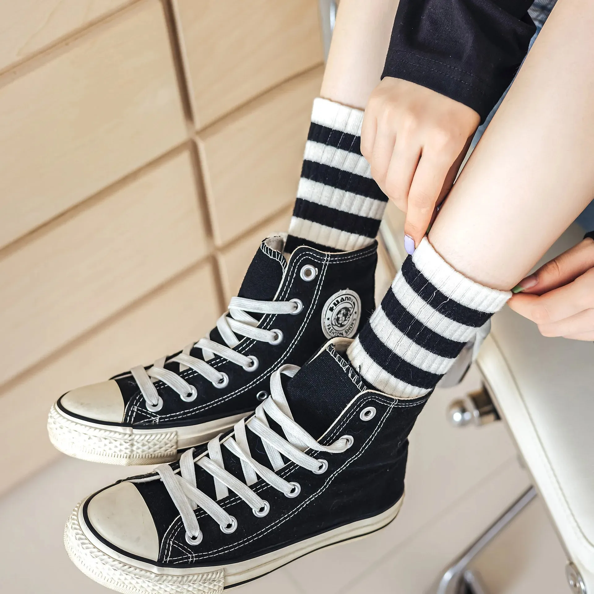 Striped Socks Pack of 5