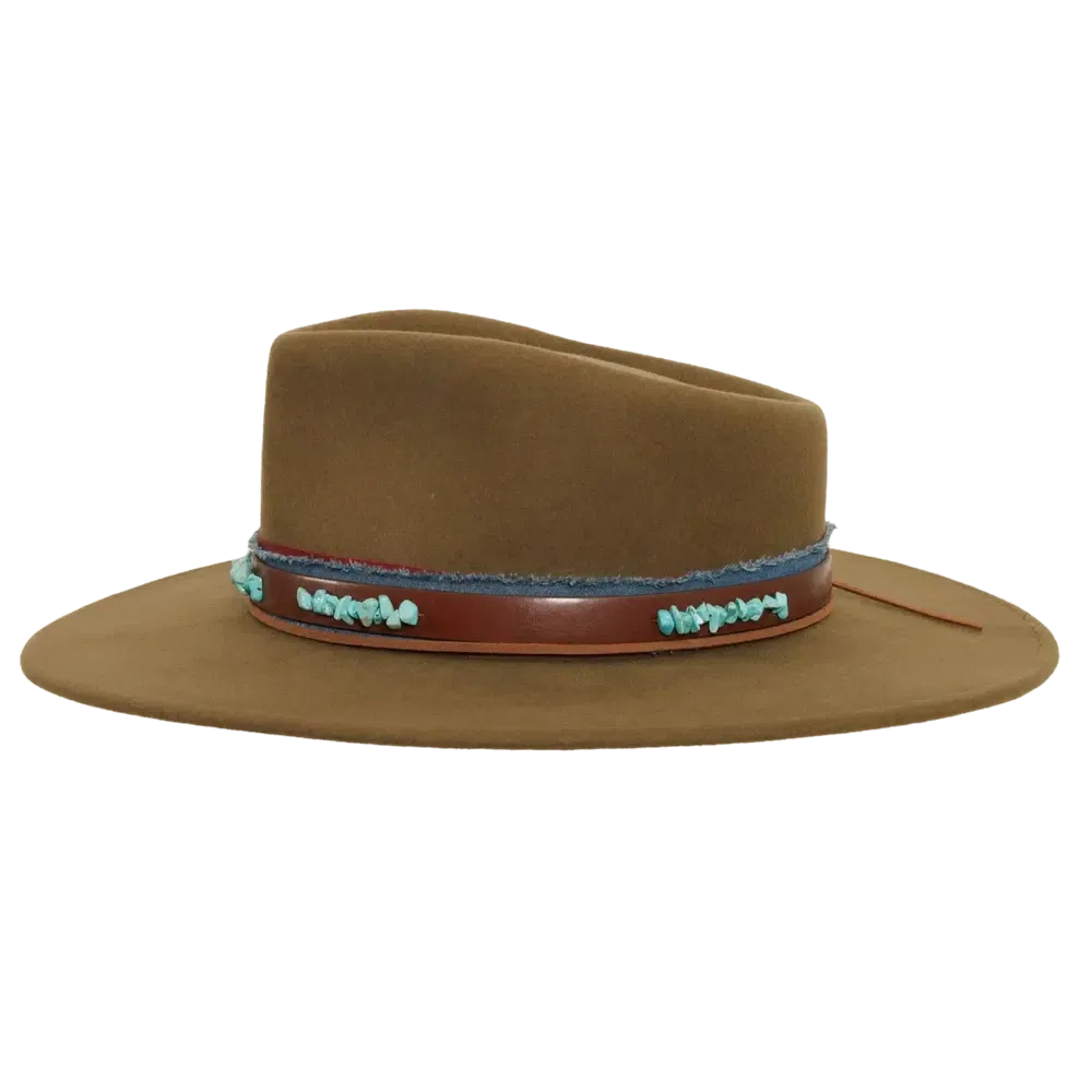 Trooper | Womens Wide Brim Felt Fedora Hat