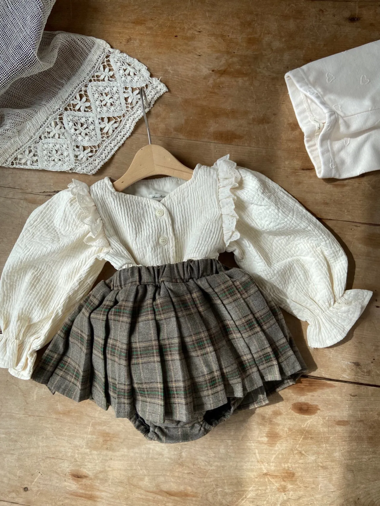Ver Pleated Skirt Bloomer _2 Colours