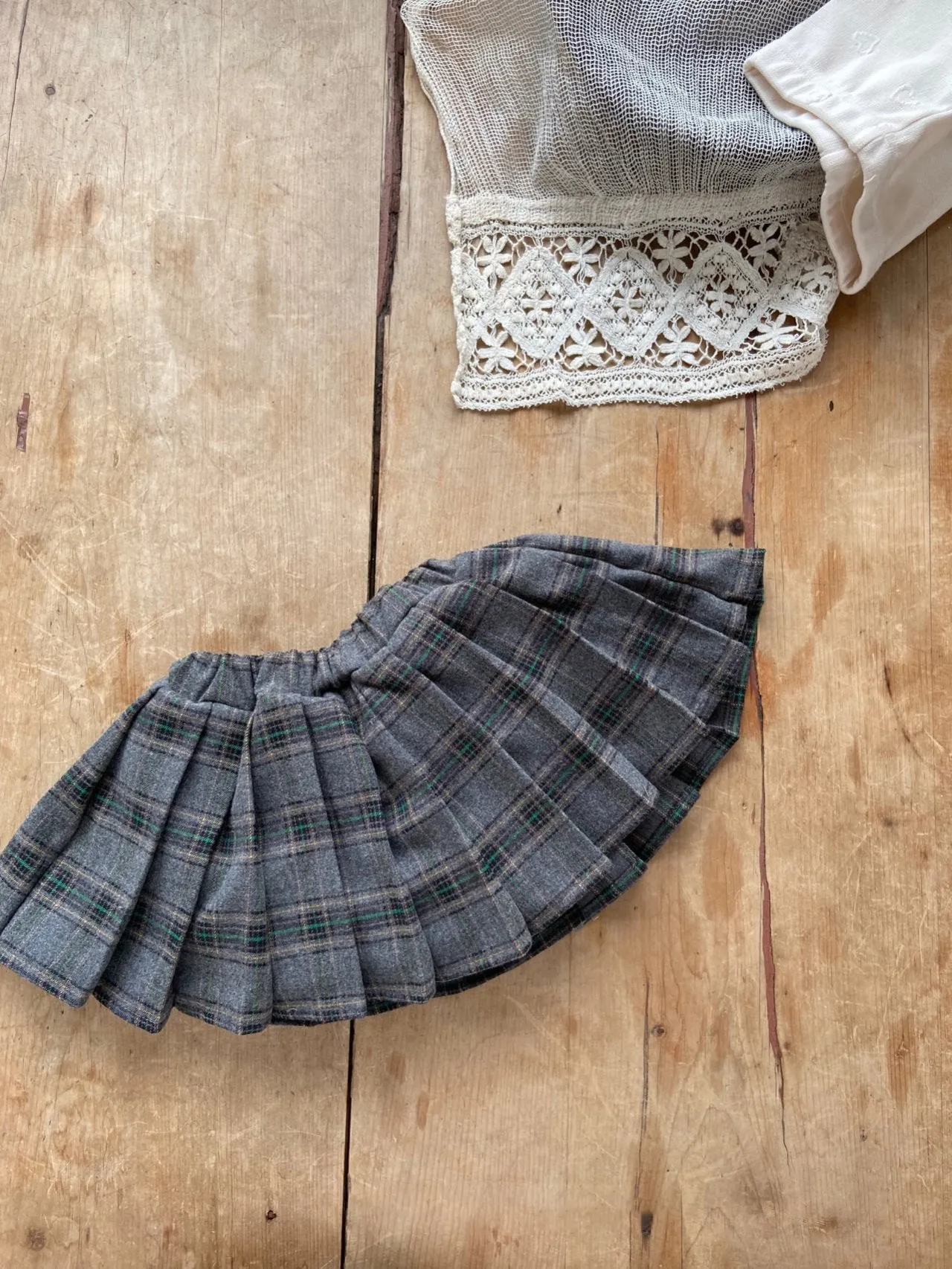 Ver Pleated Skirt Bloomer _2 Colours