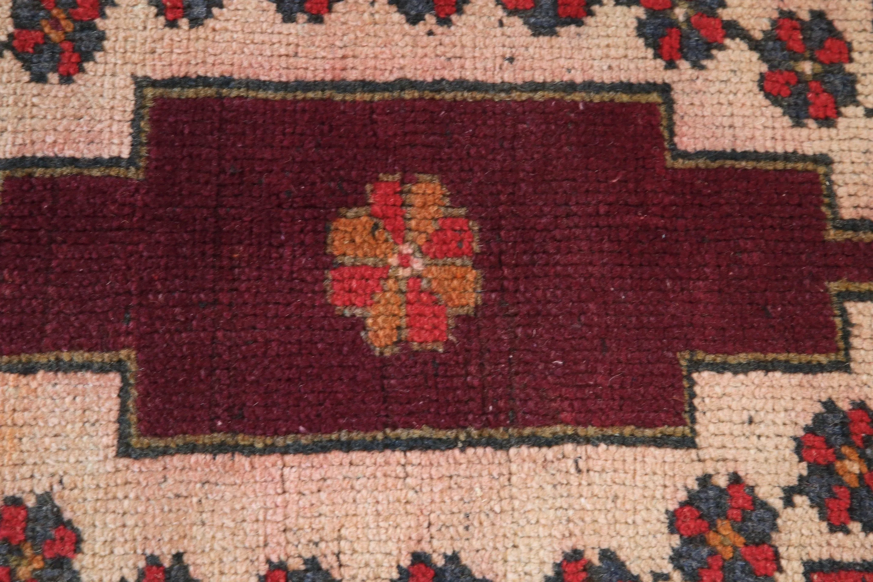 Vintage Anatolian Rug 4.10ftx8.5ft