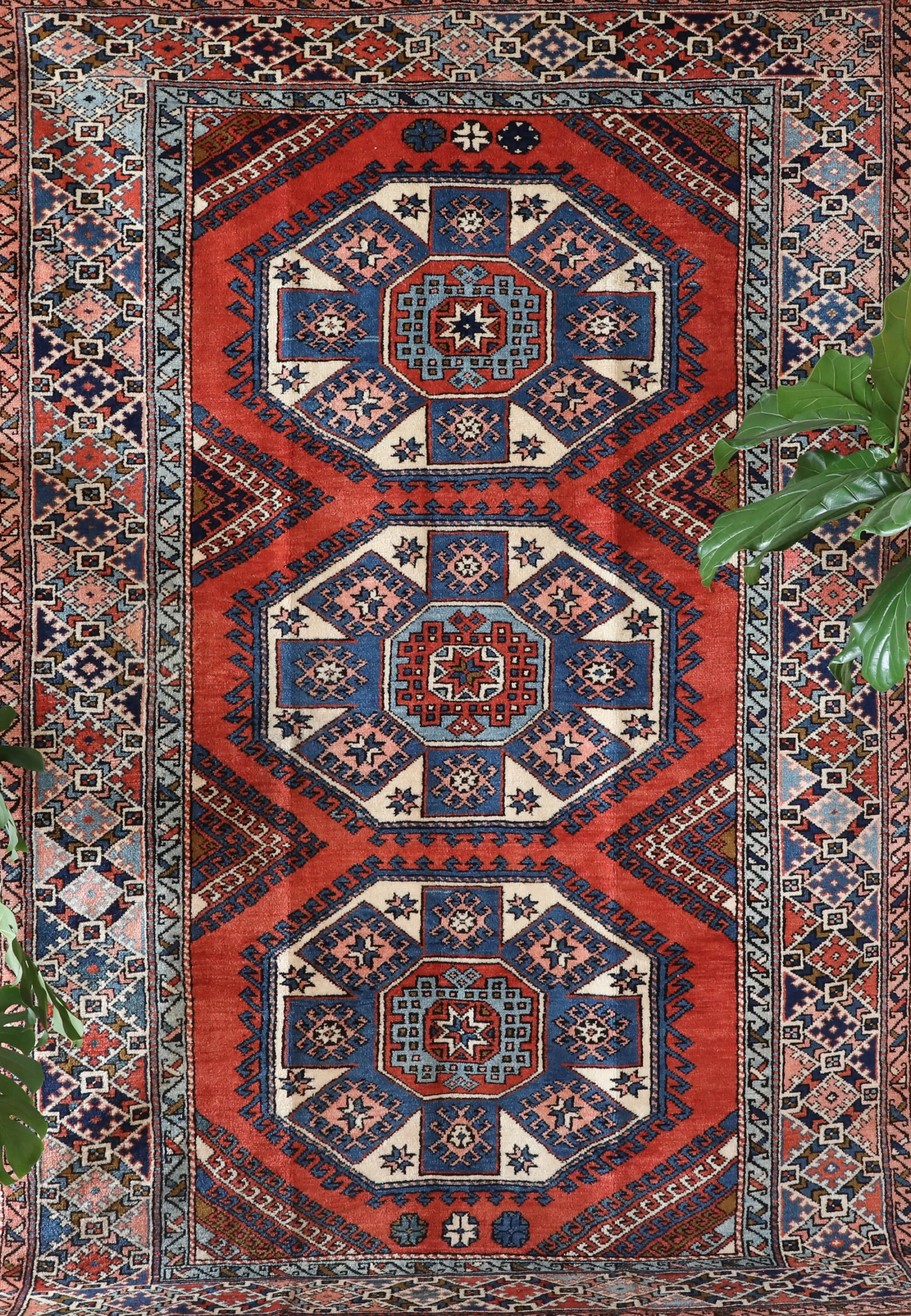 Vintage Canakkale Rug 6'5"x9'10'