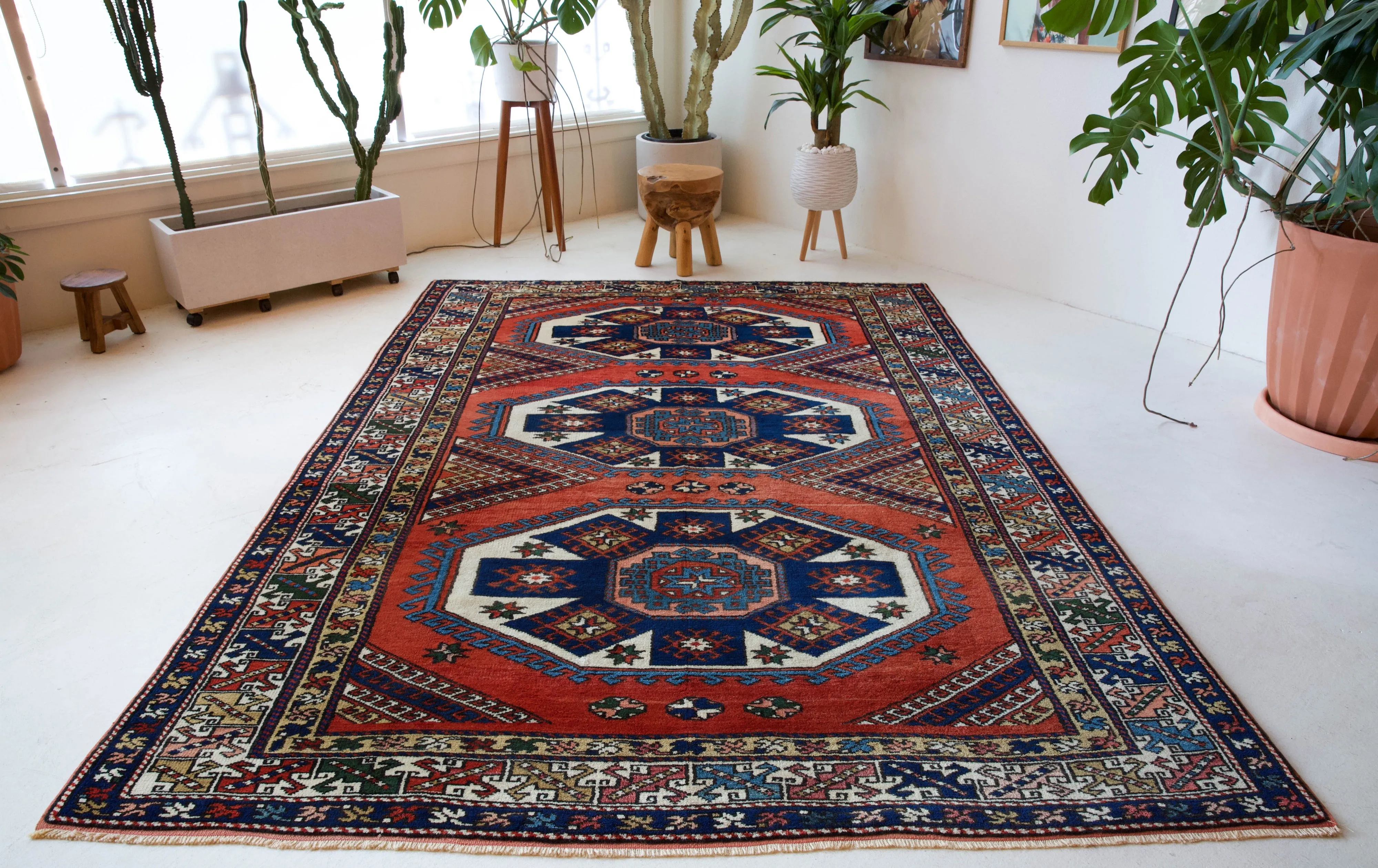 Vintage Canakkale Rug 6'7"x9'3"