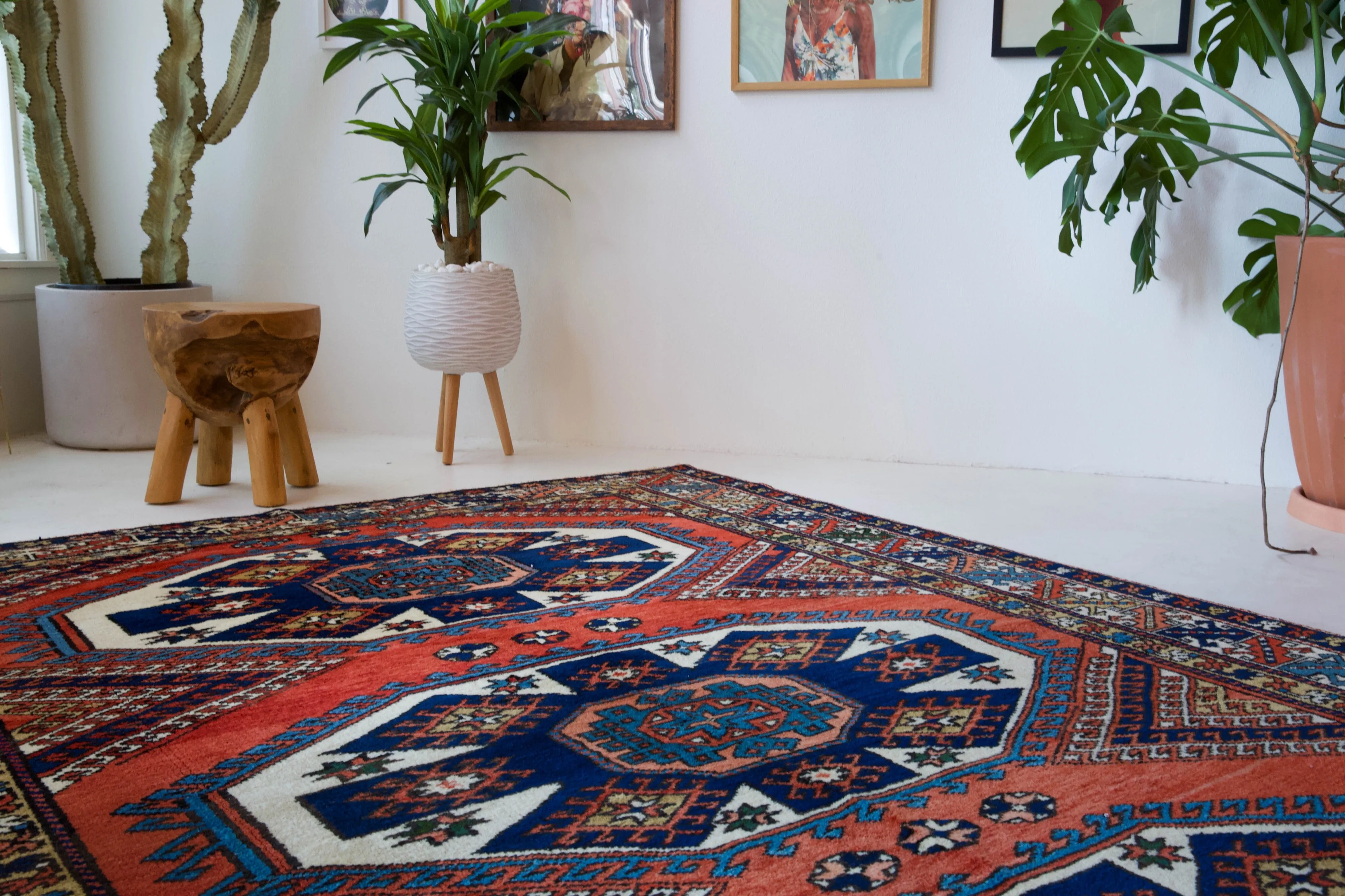 Vintage Canakkale Rug 6'7"x9'3"