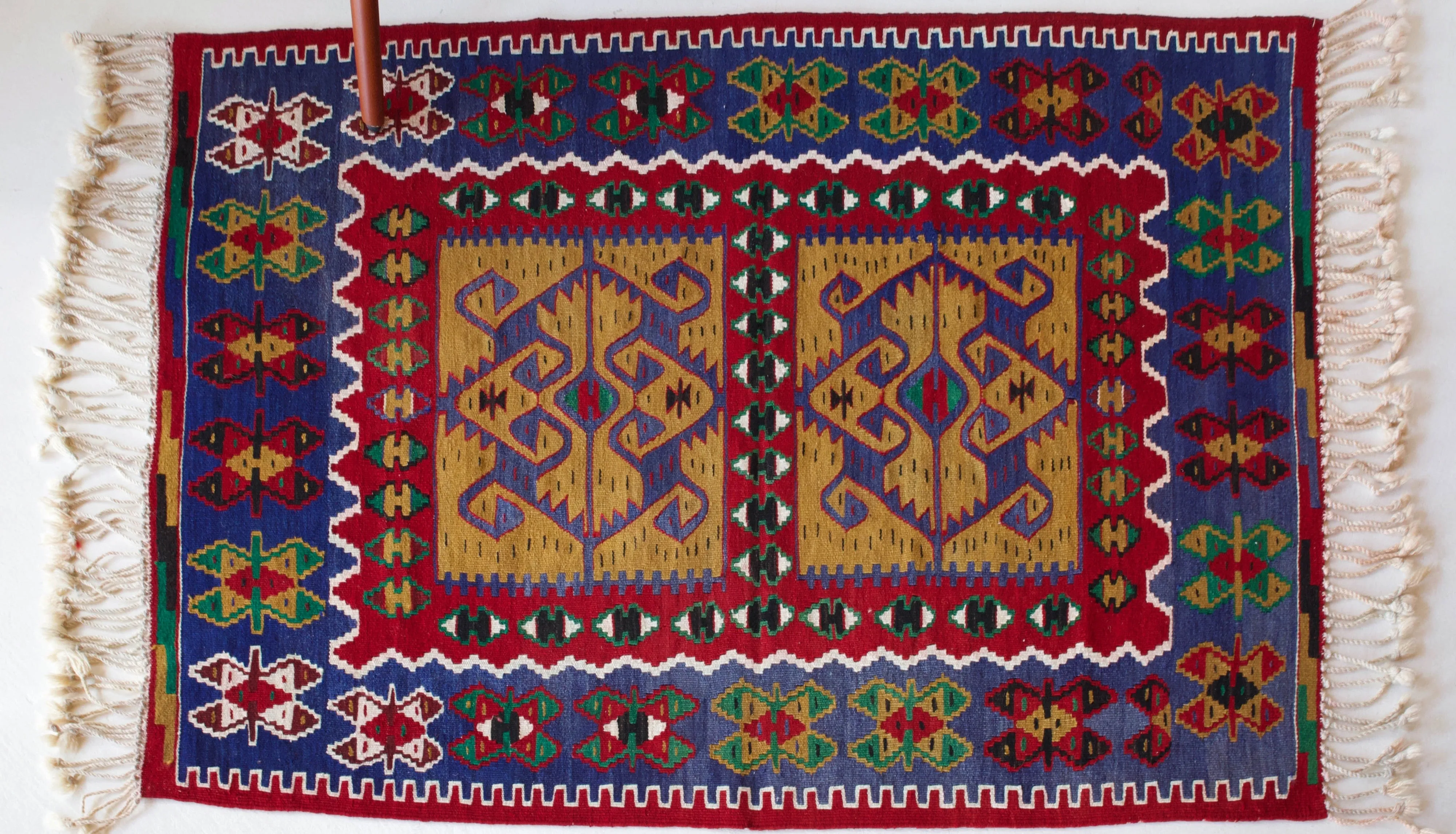 Vintage central Anatolian Kilim Rug 3'3"x5'7"
