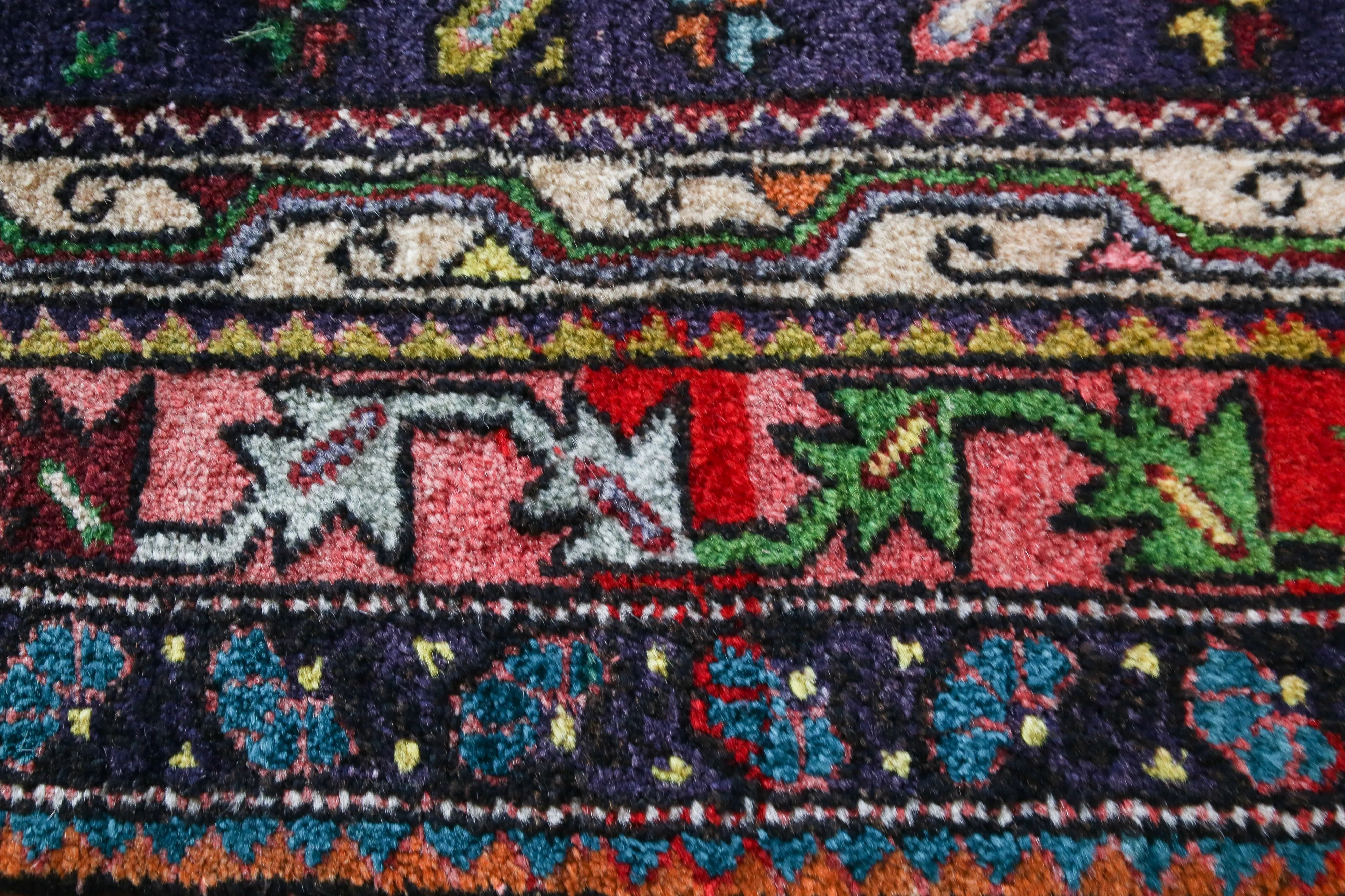 Vintage Konya Rug 4ftx6.6ft