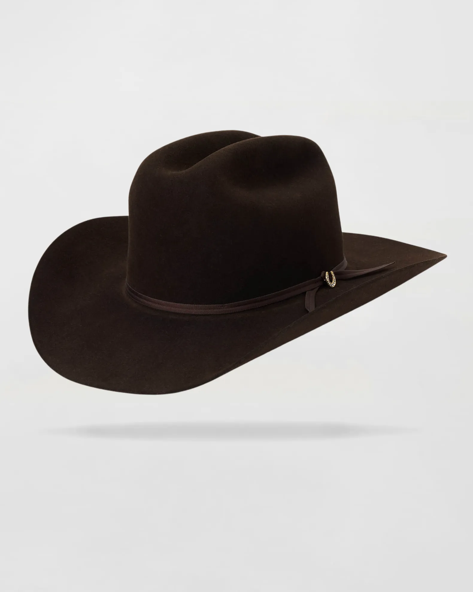 Wild West Collection Felt Outdoor Cowboy Hat in Black
