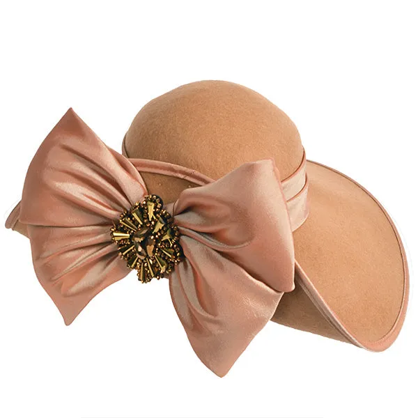 Women Asymmetric Felt Wool Winter Hats Z013