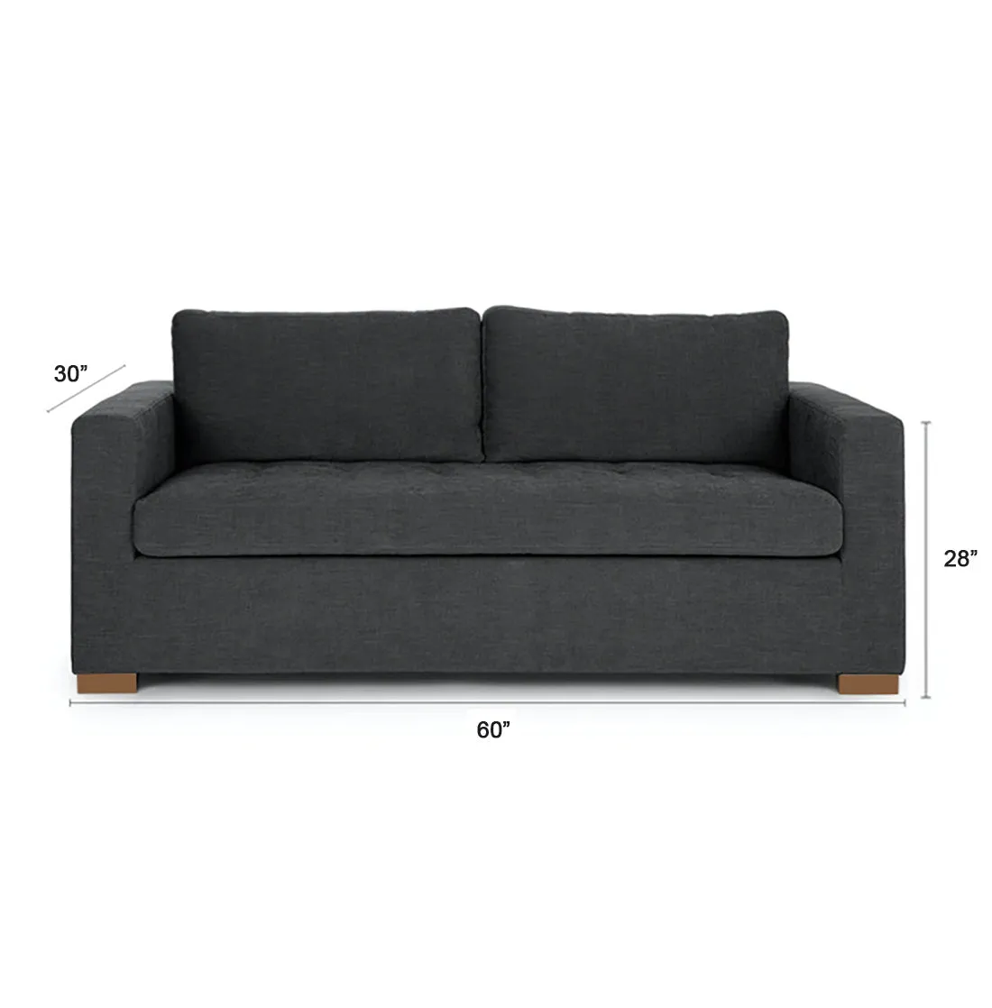 Wooden Charm Unveiled: Canary 2 Seater Sofa For Living Room | Wooden 2 seater sofa sets