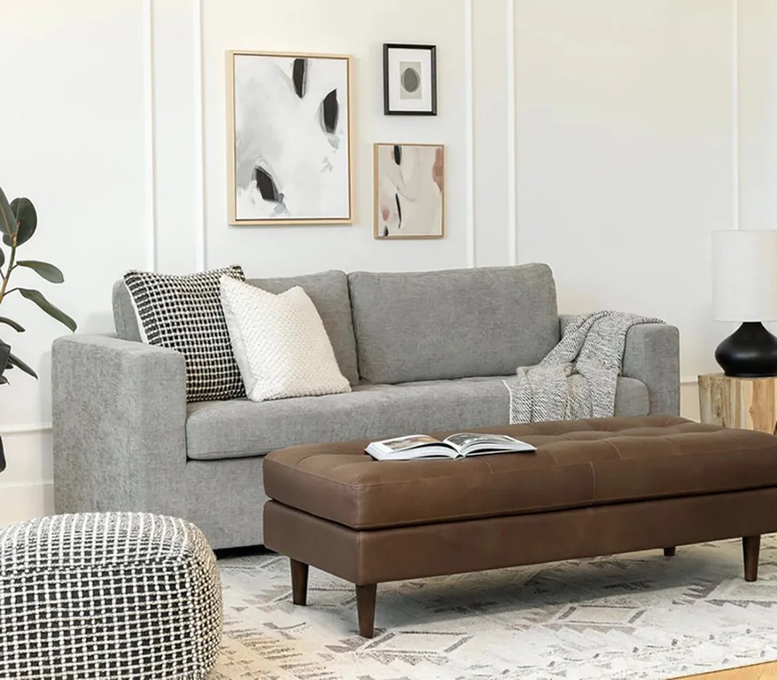 Wooden Charm Unveiled: Canary 2 Seater Sofa For Living Room | Wooden 2 seater sofa sets