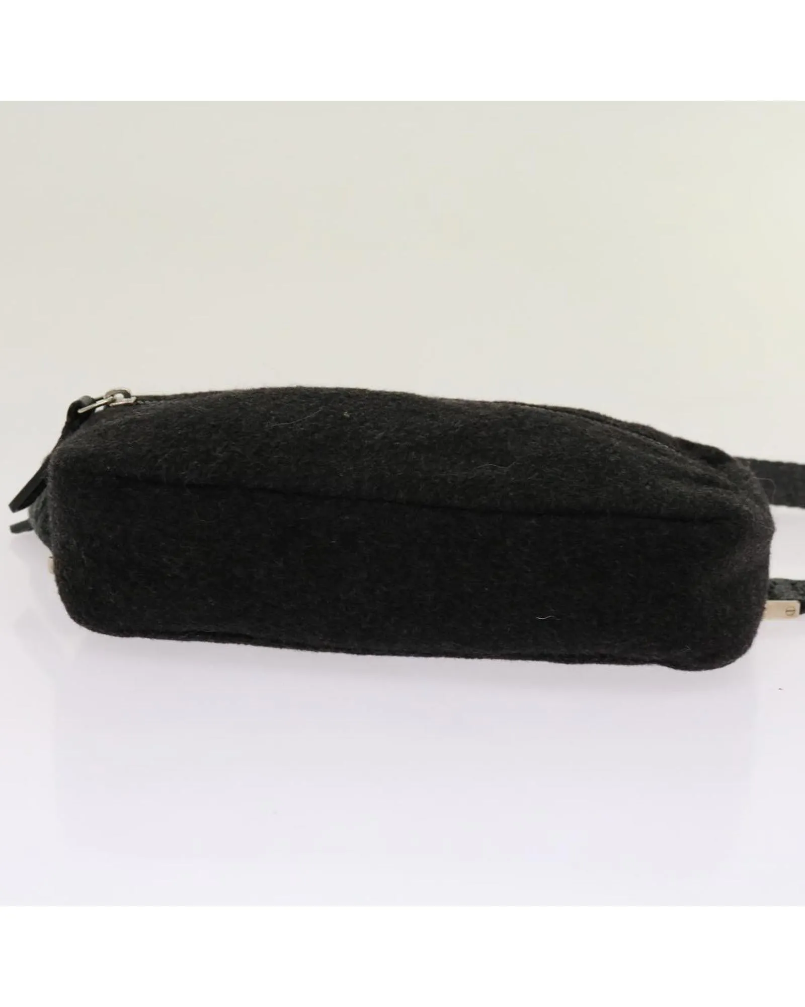Wool Gray Body Bag by Italian Designer