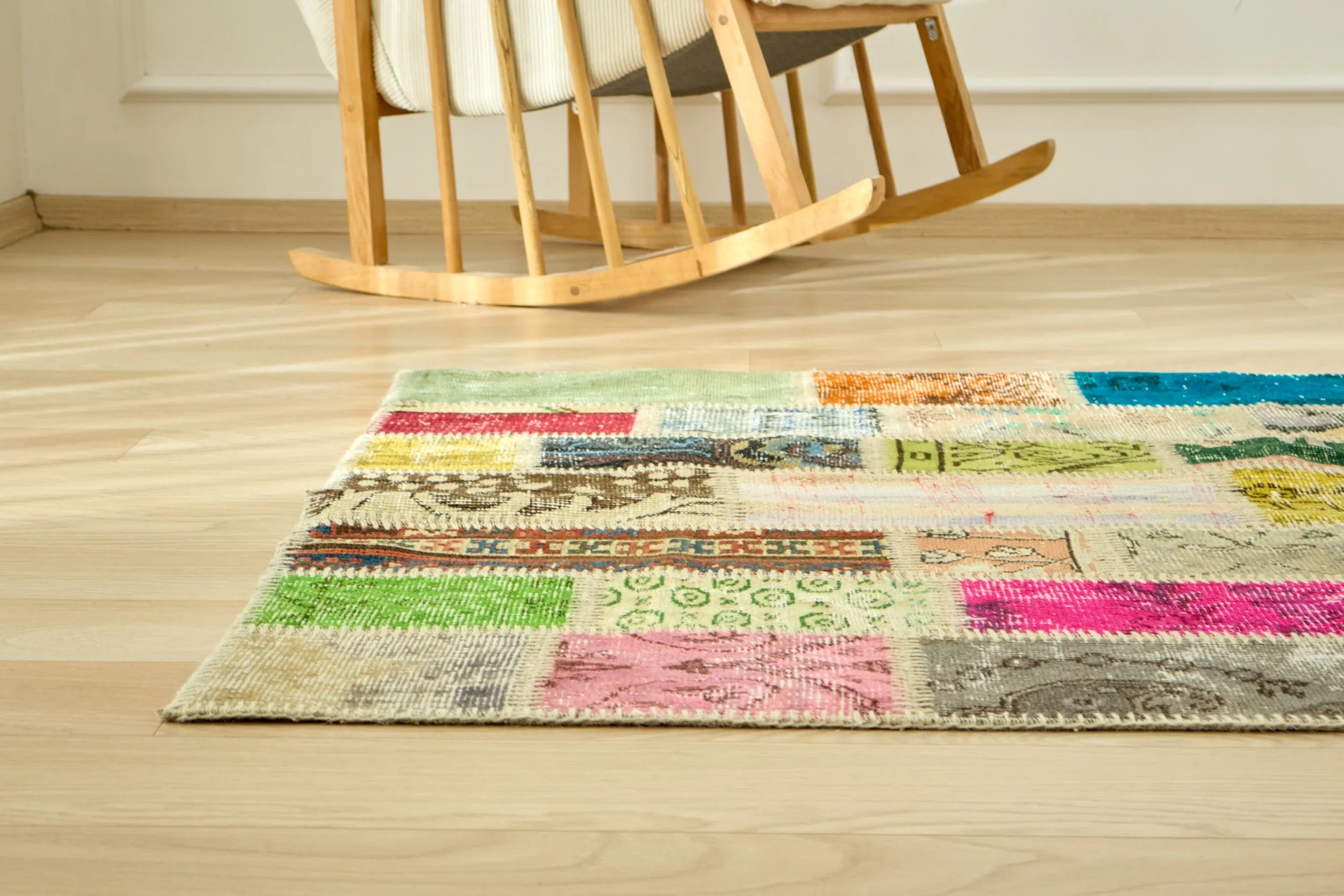 Zarya - Vintage Turkish Patchwork Rug